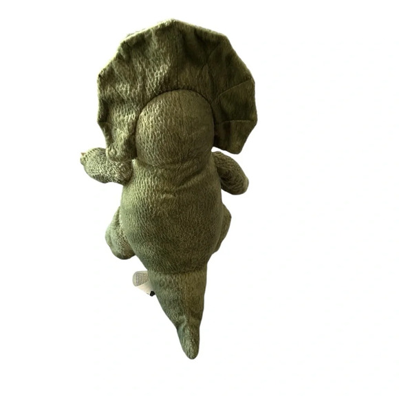 Khols Cares Charles Fuge Three Little Dinosaurs Green Triceratops Plush Toy 12"H - Picture 4 of 4